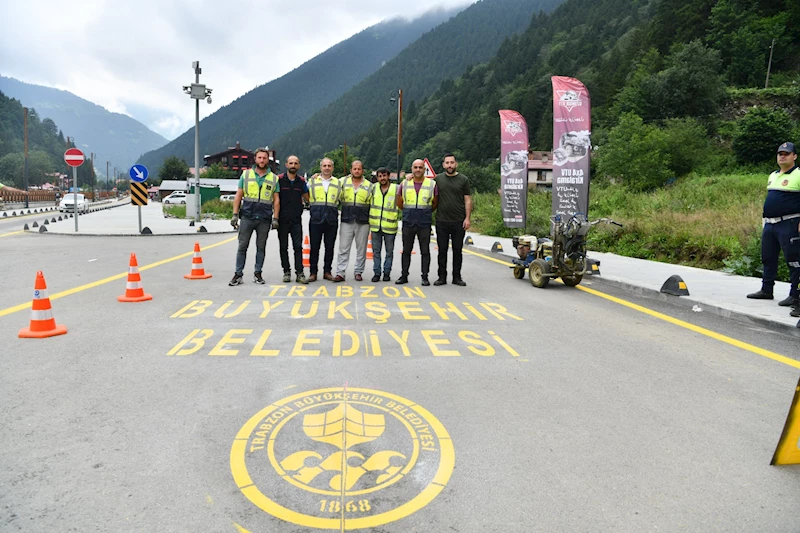 Uzungöl yoluna yenileme