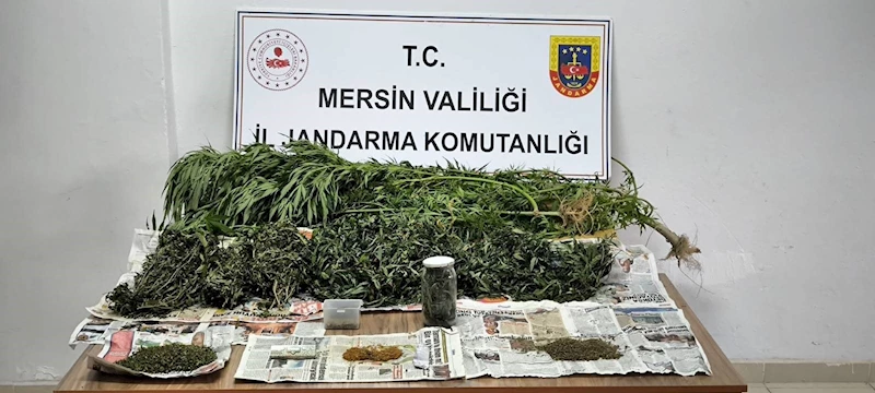 Mersin’de uyuşturucu tacirlerine gözaltı 