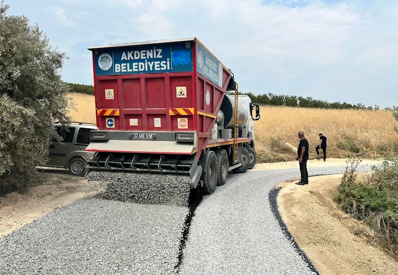 Akdeniz’in tarım yolları yenileniyor