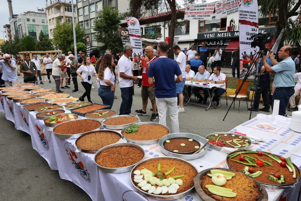 Arhavi Festivali’nde Geleneksel Yarışmalar Renkli Görüntülere Sahne Oldu