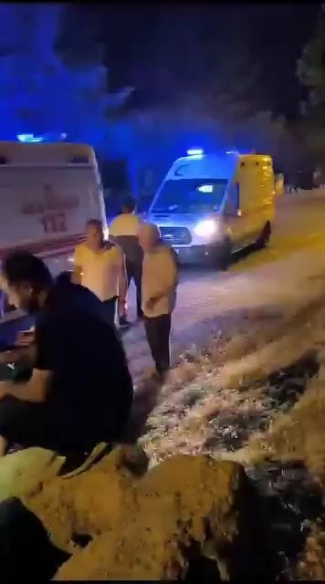 Siirt’te kaldırıma çarpan motosikletteki 2 kişi yaralandı