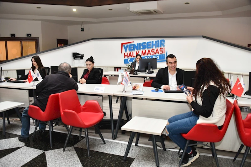 Yenişehir Belediyesi 156 bin 790 talebi çözüme kavuşturdu