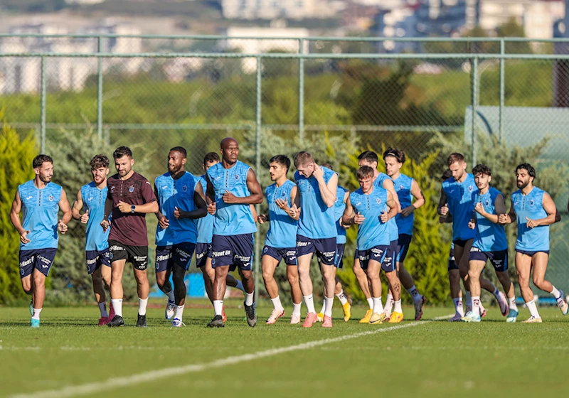 Trabzonspor, Ruzomberok maçı hazırlıklarını sürdürdü