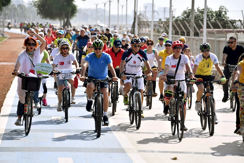 Mersin’de bisiklet yolları 150 kilometreye ulaştı