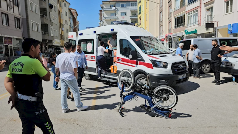 Çorum’da trafik kazasında 1 kişi yaralı