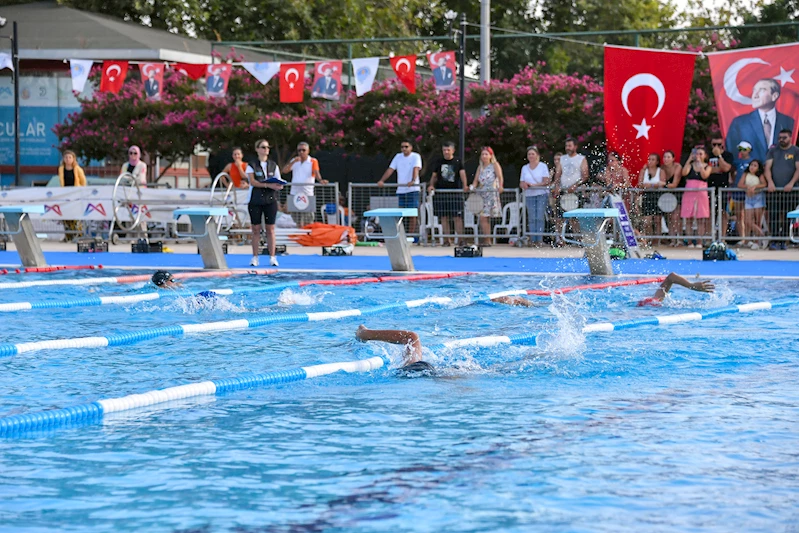 ‘Bölgesel Triatlon Ligi’  yarışması gerçekleştirildi