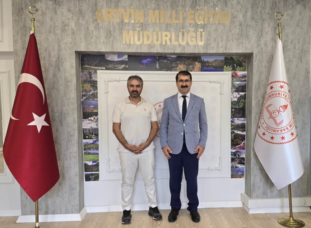 Rize İl Milli Eğitim Müdüründen Artvin