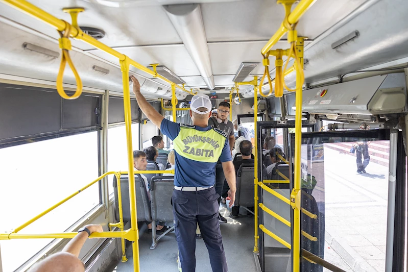 Mersin’de toplu taşıma araçlarına klima denetimi