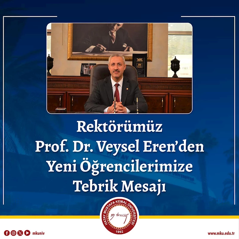 Rektör Veysel Eren