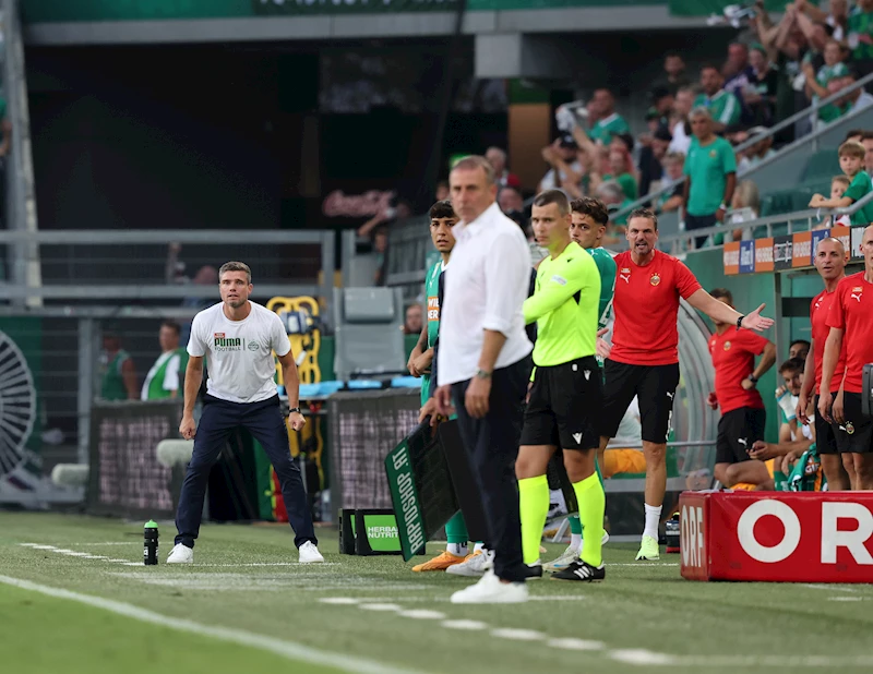 Rapid Wien - Trabzonspor (EK FOTOĞRAFLAR)