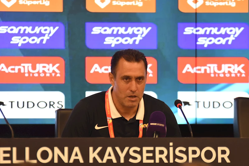 Kayserispor - Sivasspor maçının ardından