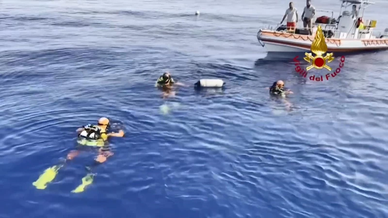 İtalya’da yelkenli tekne battı: 1 ölü, 7 kayıp, 15 kişi kurtarıldı