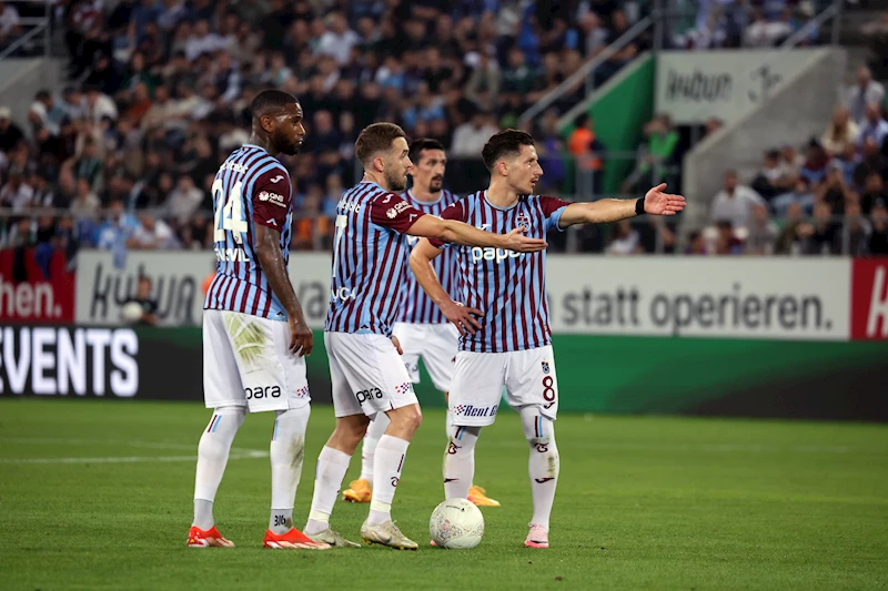 Trabzonspor, deplasmanda St. Gallen ile golsüz berabere kaldı