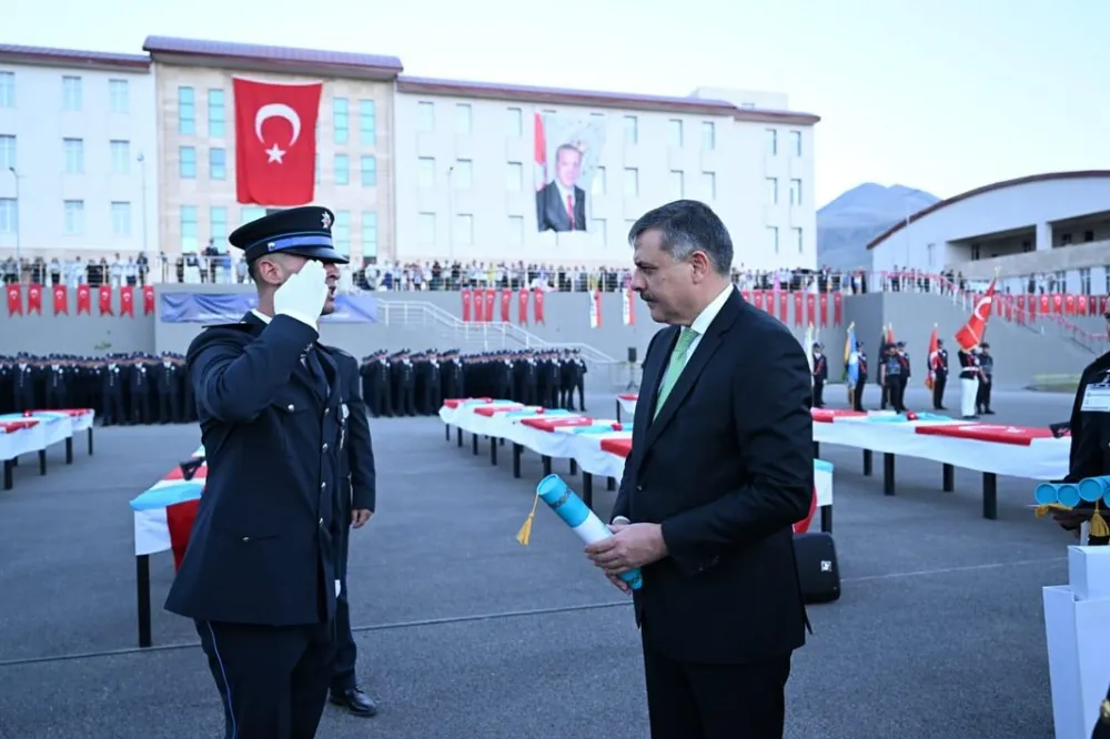 Vali Çiftçi’den Mezunlara Yüksek Vazife Şuuruna Davet: Polis Akademisi 30. Dönem Mezuniyet Töreni