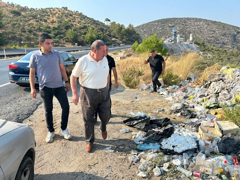 Bafa Gölü çevresi çöp ve molozdan temizlendi