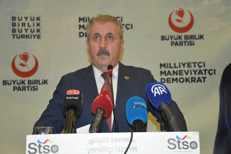 Destici: Problemleri çözecek olan yine Cumhur İttifakı