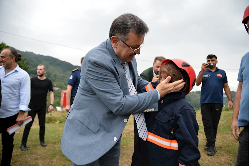 Trabzon Büyükşehir Belediyesi Doğa Kampına 326 çocuk katıldı