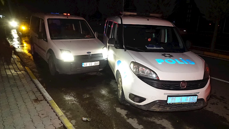 Kaçan alkollü sürücü, polis otosuna çarpınca yakalandı