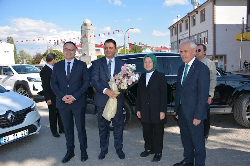 Tokat Valisi Abdullah Köklü, Başçiftlik ilçesini ziyaret etti