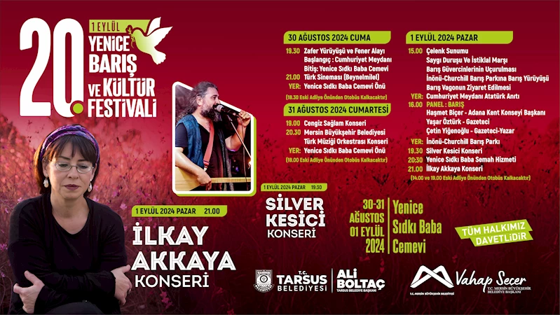 Yenice Barış ve Kültür Festivali başlıyor