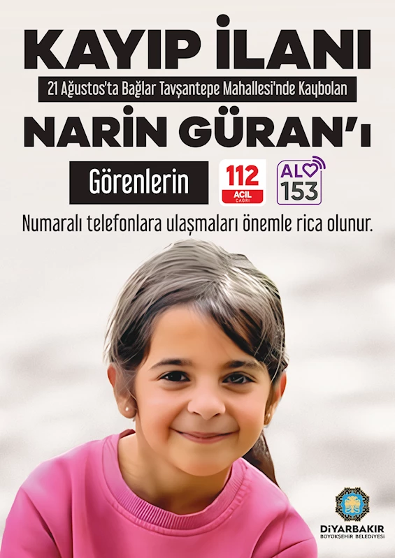 Narin’i arama çalışmaları 7’nci gününde; su kuyuları ile mısır ve pamuk tarlaları aranıyor / Ek fotoğraflar