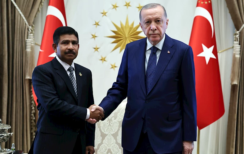 Cumhurbaşkanı Erdoğan, güven mektuplarını kabul etti