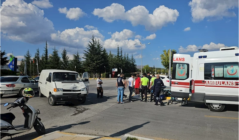 Çorum’da zincirleme trafik kazasında 1 kişi yaralandı