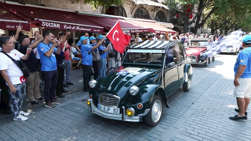 İstanbul - İpek Yolu Rallisi Sultanahmet Meydanı