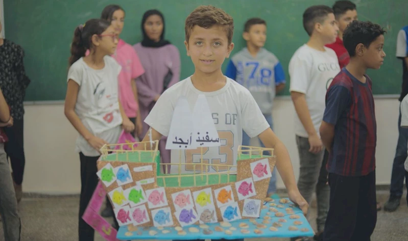 UNRWA, yerinden edilmiş çocuklar için eğitim programı başlattı