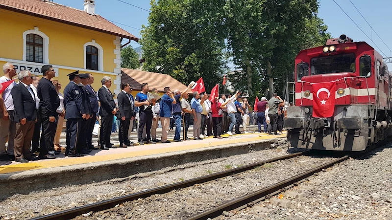 Atatürk’ün Pozantı’ya gelişinin 104. yıldönümü kutlandı