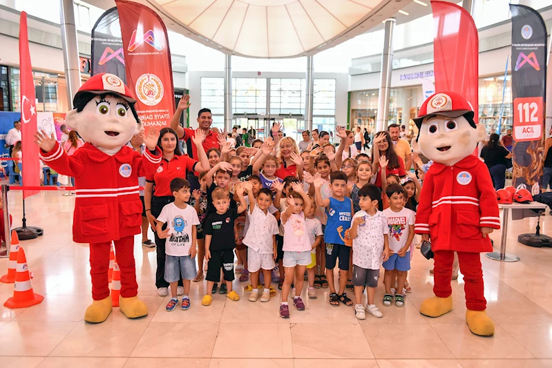 Mersinli çocuklar, 2 gün boyunca hem eğlendi hem öğrendi