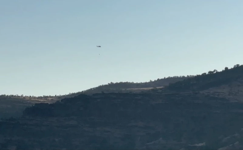 Tunceli’de orman yangını: Yangın söndürme helikopteri ve askeri personel sevk edildi