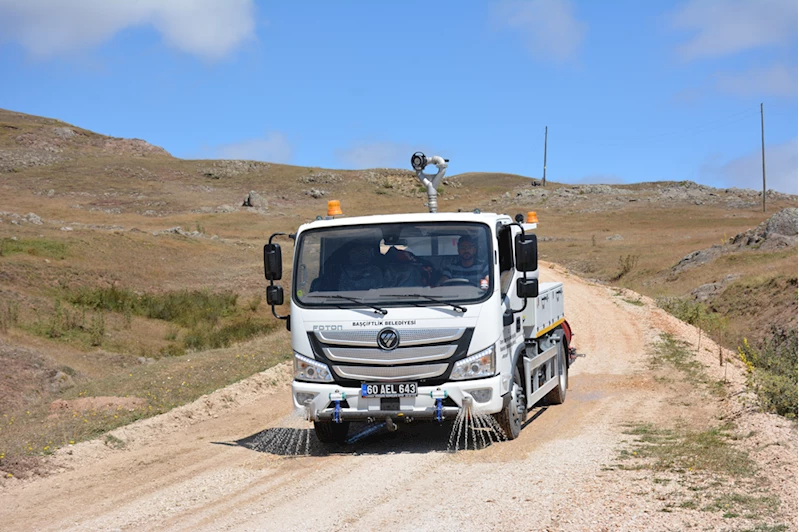 Başçiftlik yayla yollarında çalışma başlatıldı