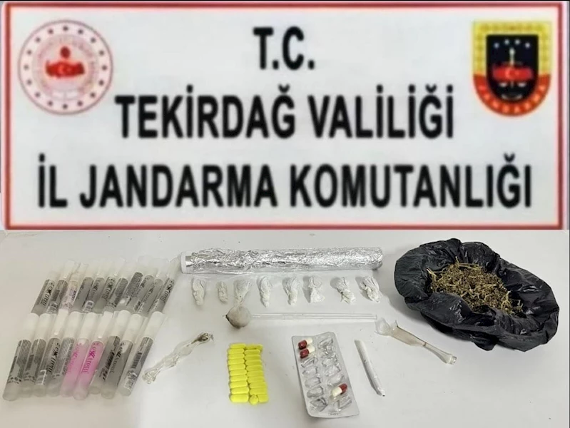  Tekirdağ’da jandarmadan uyuşturucu operasyonu: 7 gözaltı