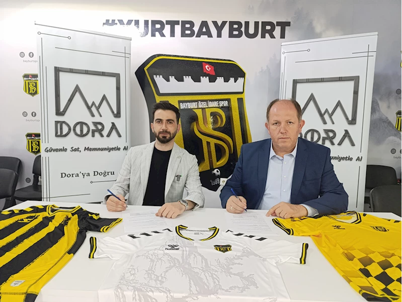 Bayburt Özel İdare Spor ile Dora Yapı ile sponsorluk anlaşması imzaladı