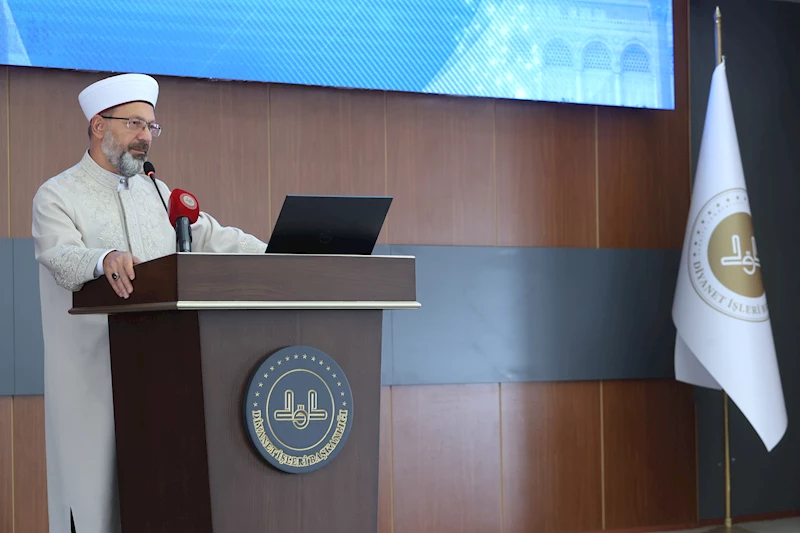 Diyanet İşleri Başkanı Erbaş, 2024 Yılı Hac Organizasyonu Değerlendirme Toplantısı