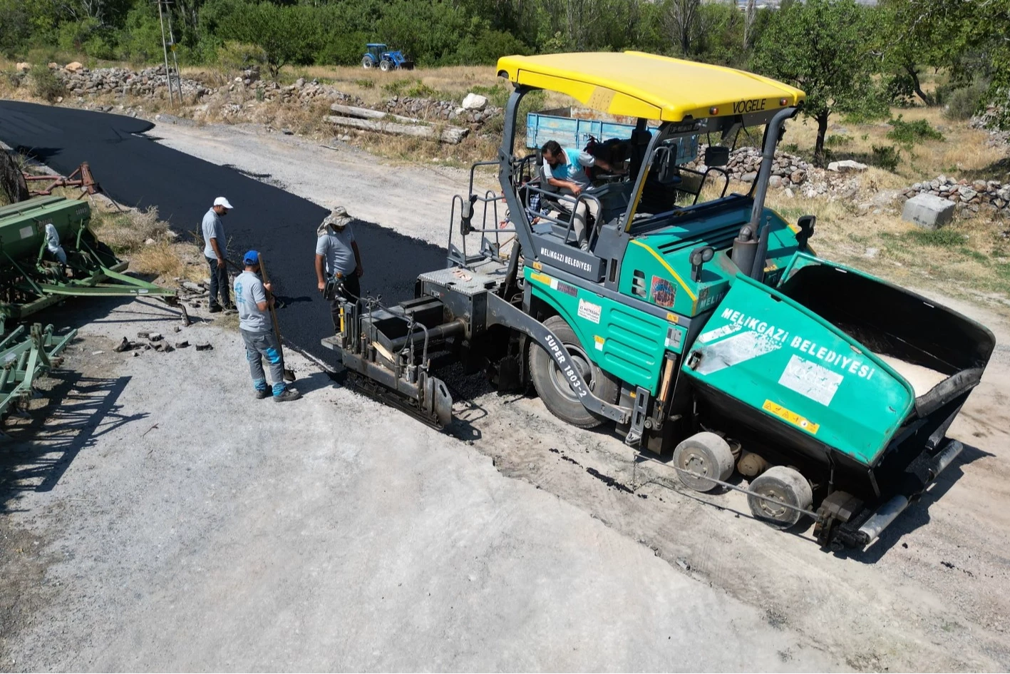 Melikgazi Belediyesi’nden Büyük Bürüngüz’de kapsamlı çalışma