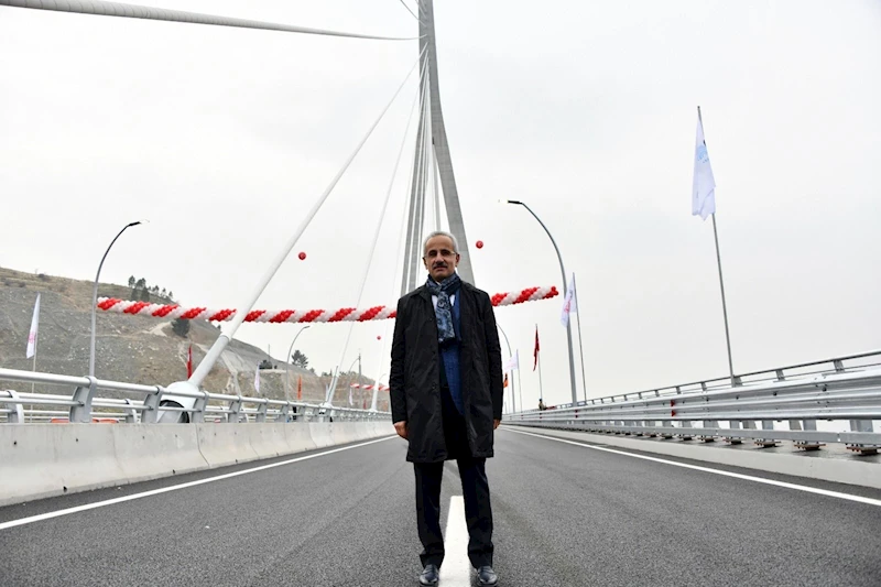 Bakan Uraloğlu: Kömürhan Köprüsü, yapım metodolojisinde en iyi proje seçildi