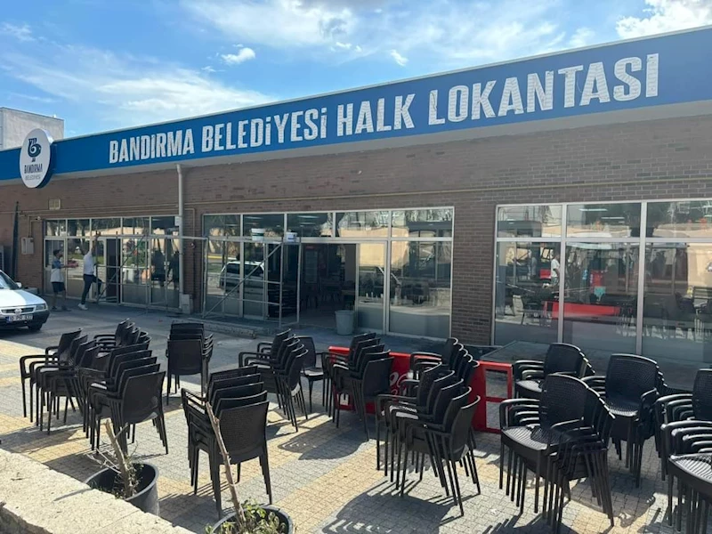 Bandırma Belediyesi Halk Lokantası açıyor