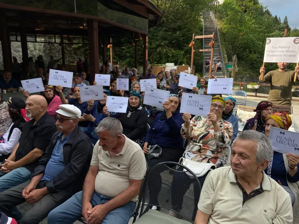 Çamlıhemşin halkı Taş mektep halkındır halka sorulmadan el konulamaz