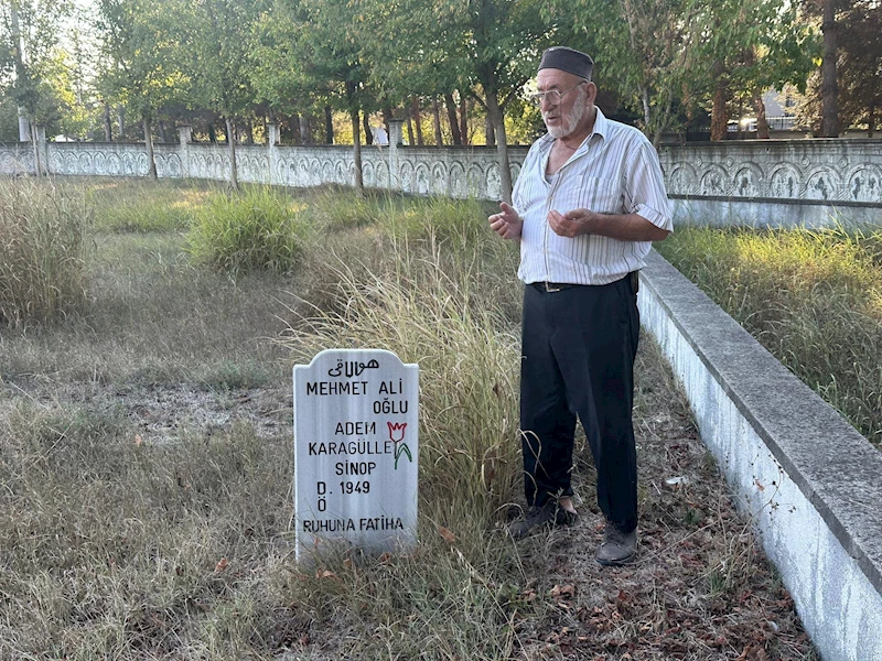 Gördüğü rüya sonrası kendi mezar taşını yaptırdı