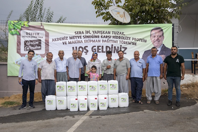 Büyükşehir’den Akdeniz Meyve Sineği’ne karşı kent genelinde önlem