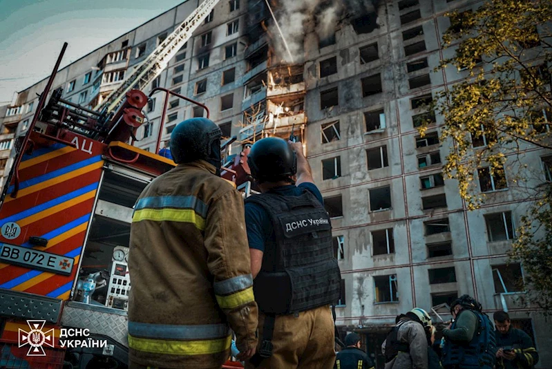 Rusya, Harkiv’i vurdu: 1 ölü, 43 yaralı