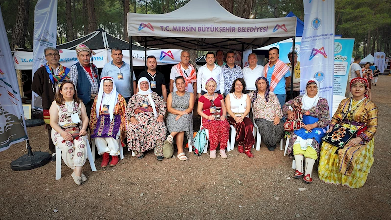 Antalya Yörük Türkmen Festivali’nde Mersin rüzgarı