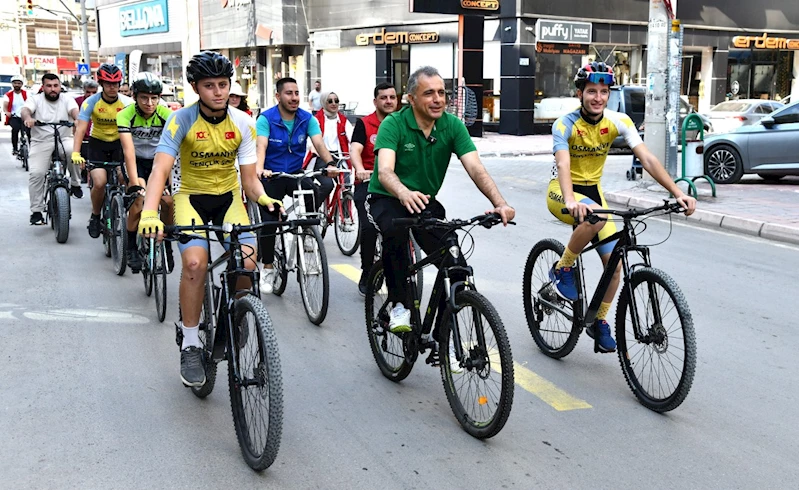 Osmaniyeliler, Avrupa Hareketlilik Haftası’nda pedal çevirdi