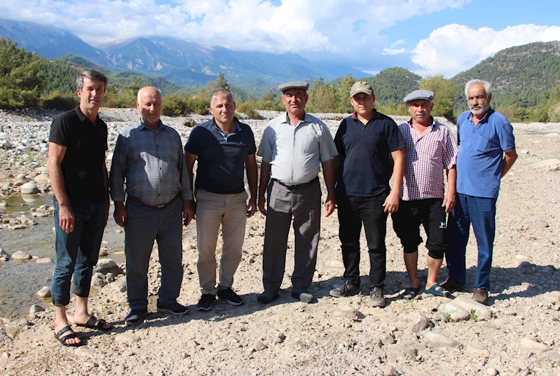 Kumlucalı üreticilerden su talebi