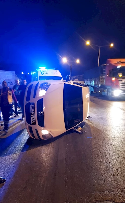 Kaza yaptığı otomobili bırakıp kaçtı