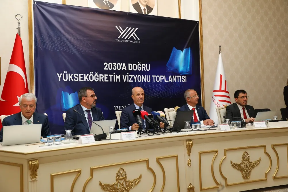 Rektör Hacımüftüoğlu, YÖK’ün 2030 Vizyonu Toplantısında Gelecek Stratejilerini Tartıştı