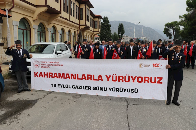 Samsun ve çevre illerde Gaziler Günü kutlandı