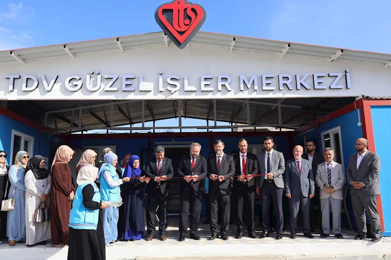 Hatay’da TDV Güzel İşler Merkezi açıldı 